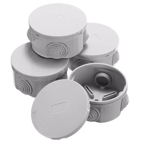 round electrical junction box|shallow outdoor round electrical box.